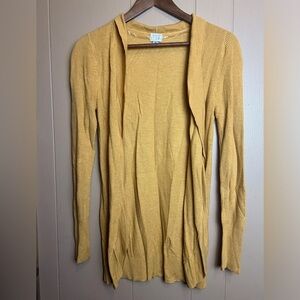 A New Day Mustard Yellow Cardigan